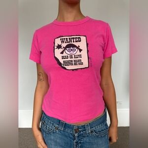 Pink Graphic Tee